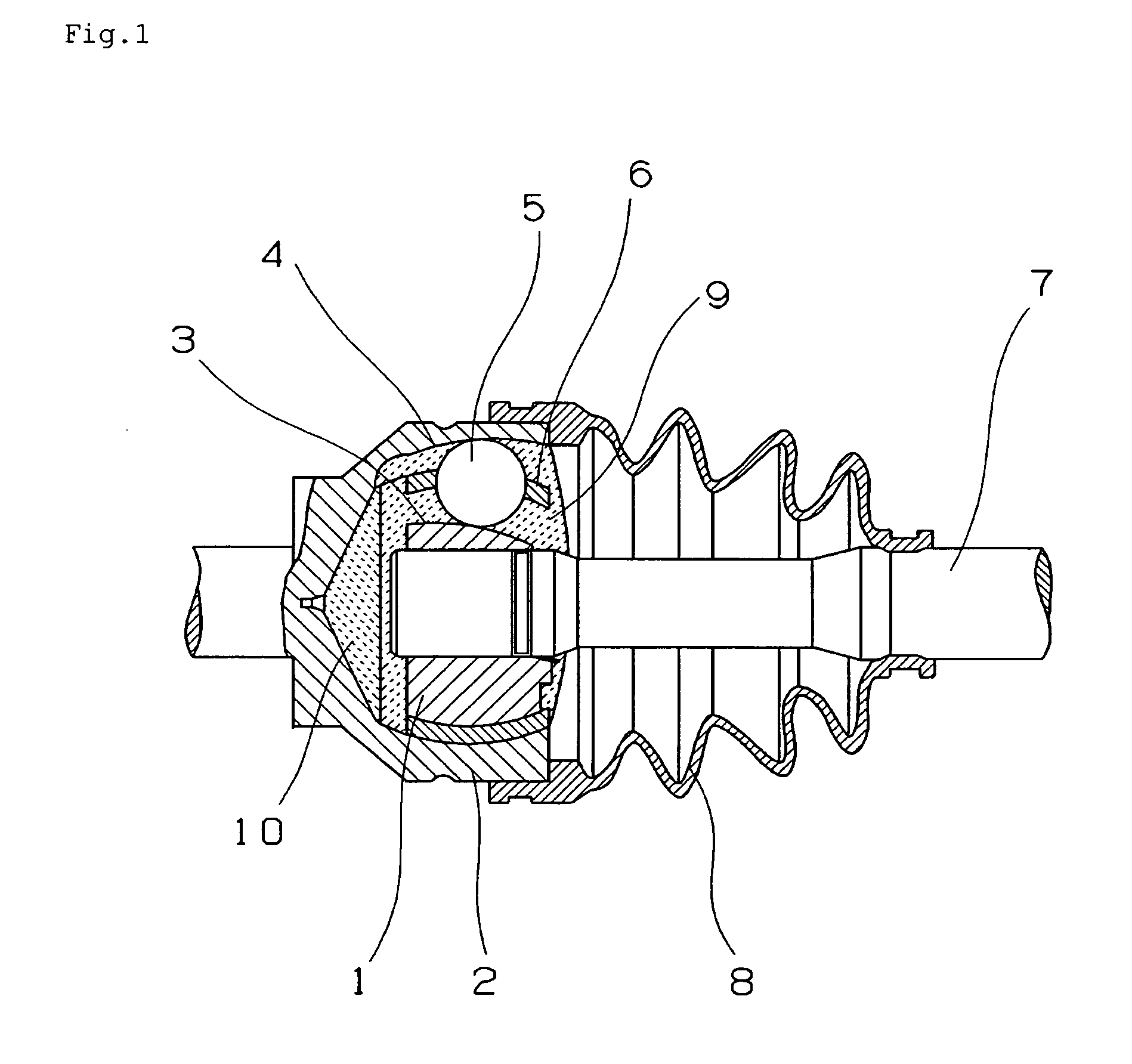 Lubricating system and universal joints with the system