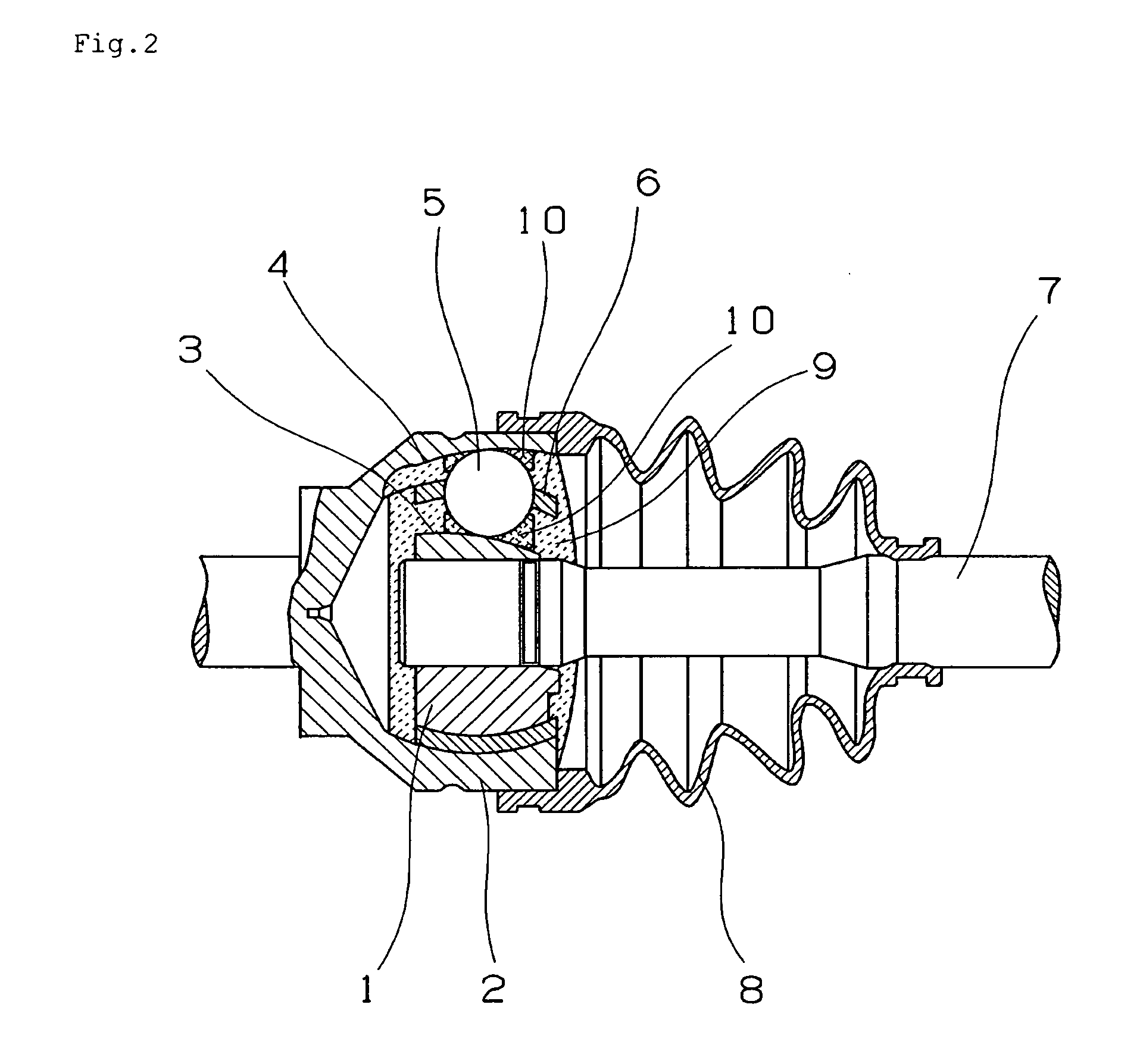 Lubricating system and universal joints with the system