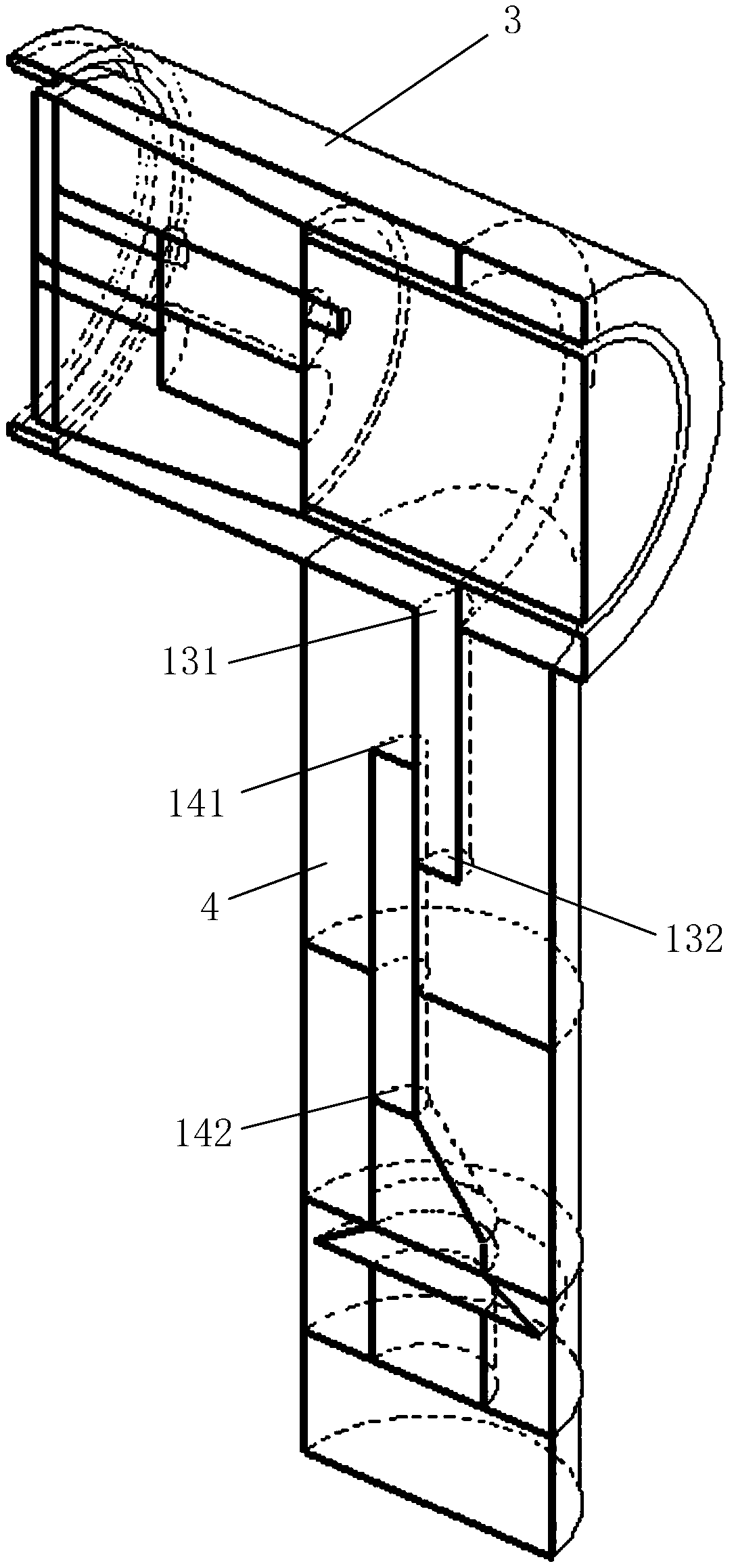 Portable cleaning device and cleaning system