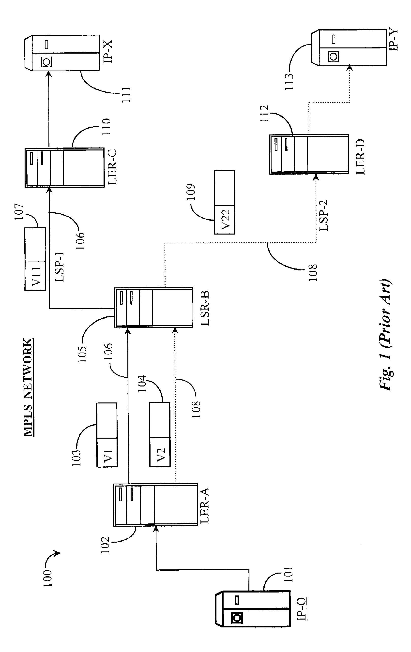 Fault-protection mechanism for protecting multi-protocol-label switching (MPLS) capability within a distributed processor router operating in an MPLS network