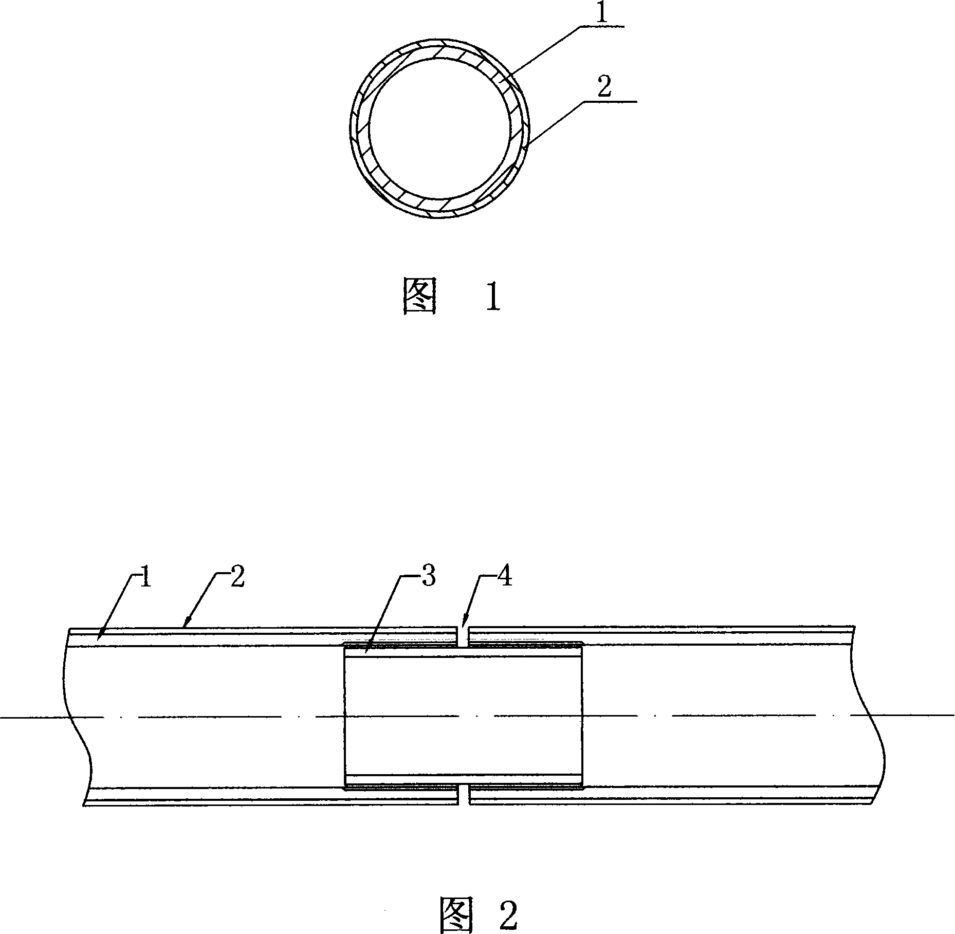 Method for producing improved radio-frequency cable inner conductor pipe