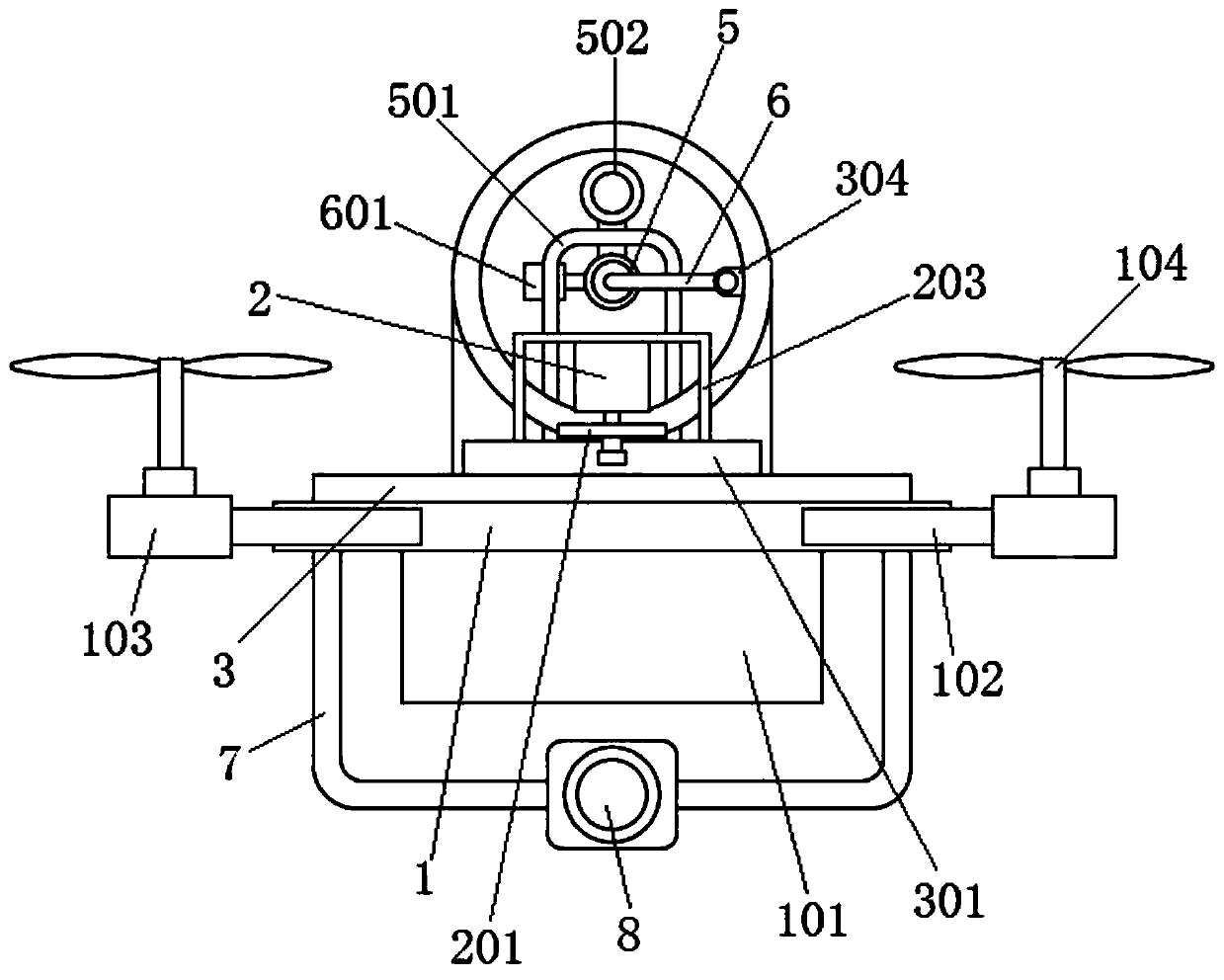 A deicing device for power transmission cables based on unmanned aerial vehicle