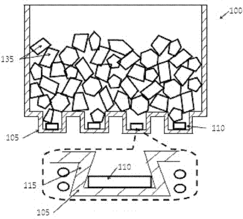 Solar cell substrate, manufacturing method of solar cell and crucible used for same