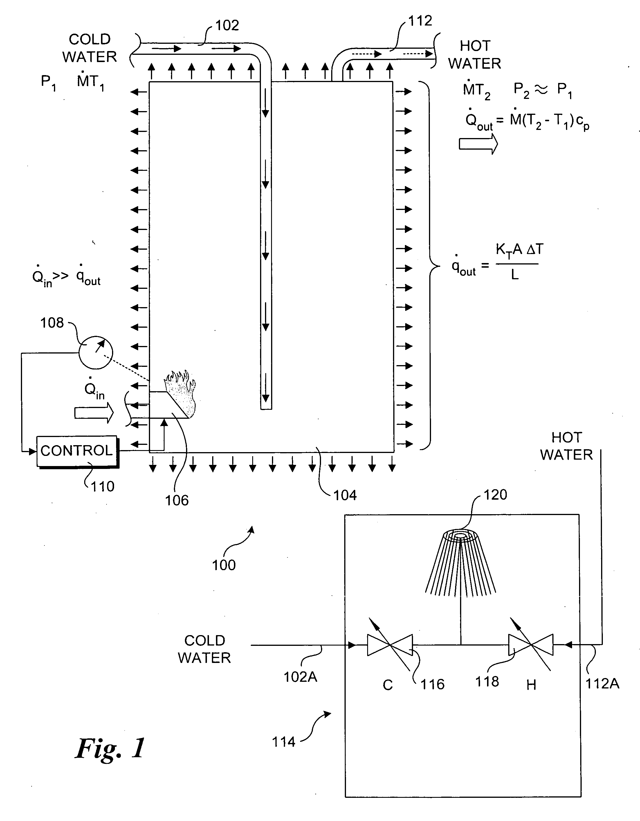 Method, apparatus, and system for projecting hot water availability for showering and bathing