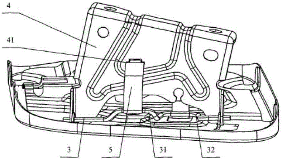 A small spring-type refueling port door for a heavy-duty truck fuel tank