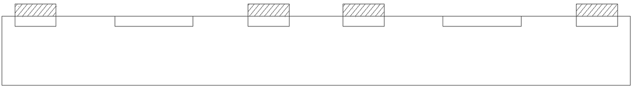 Groove buried hole type surface acoustic filter chip packaging structure and manufacturing method thereof