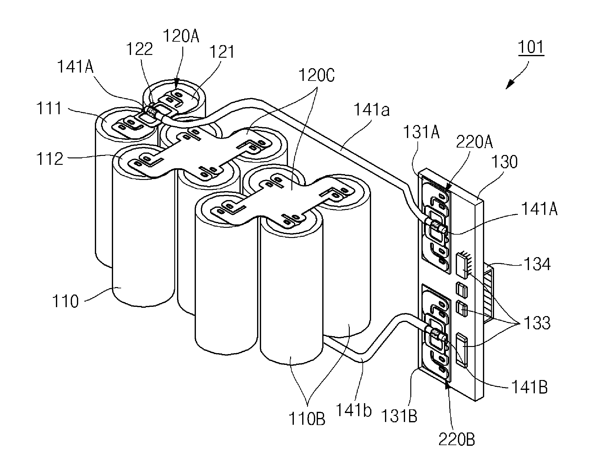 Connecting tab of battery pack, coupling structure between the connecting tab and wire, and coupling method thereof