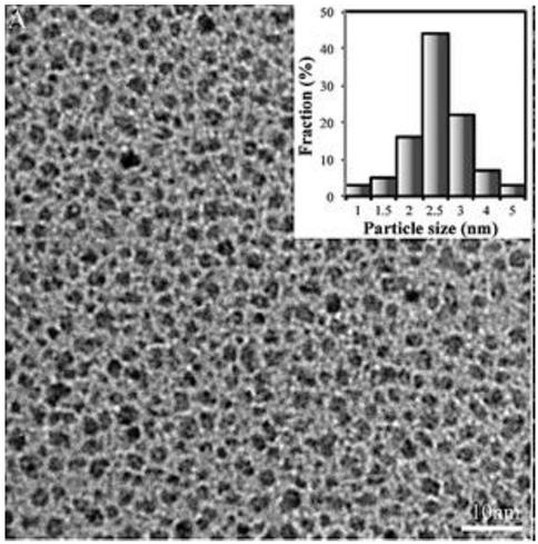Preparation method of fluorescent biosensor of double-cycle and double quenching system based on functionalized graphene quantum dots