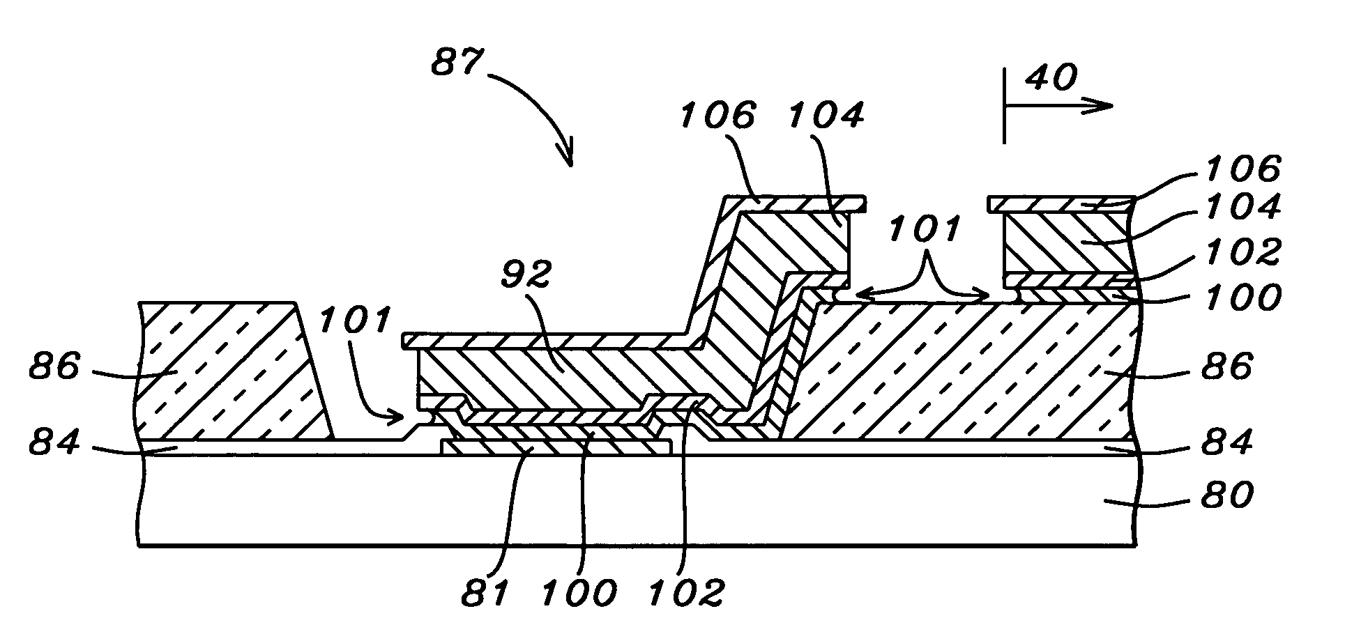 Post passivation interconnection process and structures