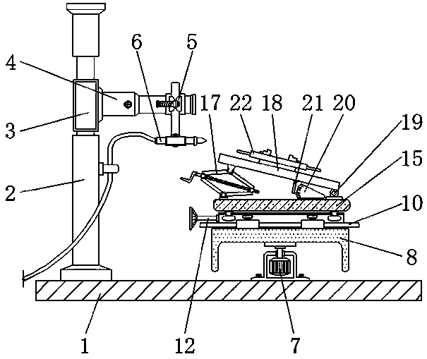 Novel elbow angle cutting machine and elbow cutting method