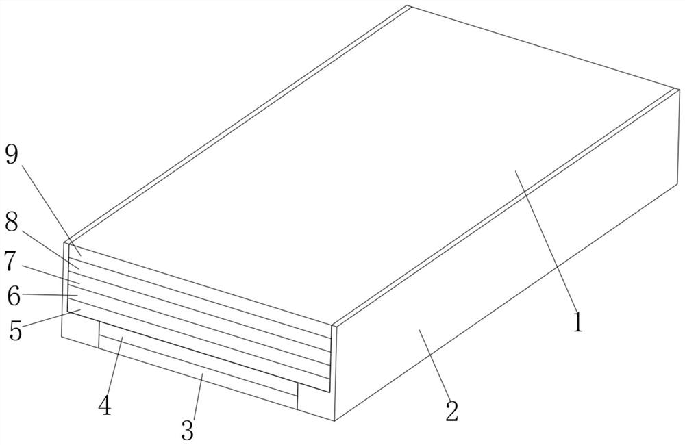 Preparation method of high-temperature-resistant ultra-narrow-frame mobile phone touch screen