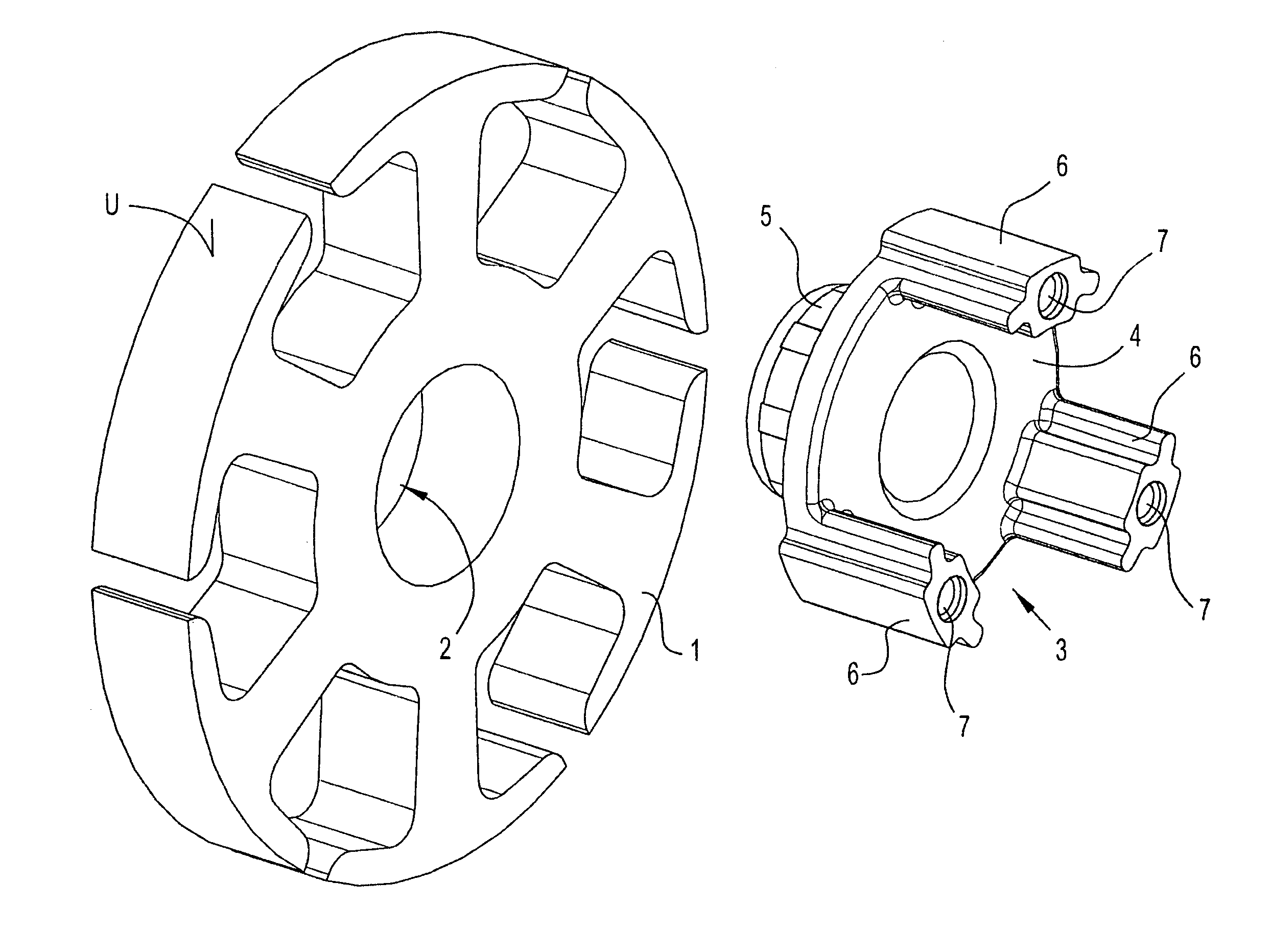 Stator of an electric motor