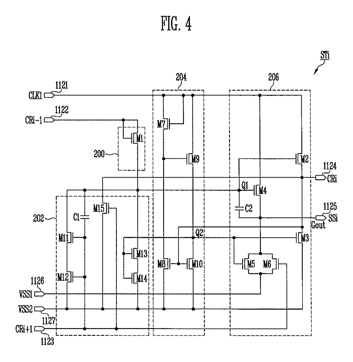 Stage circuit and scan driver using the same