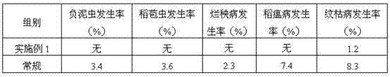 Organic rice planting method