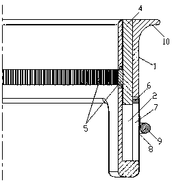 Simple-and-convenient-operate papillary muscle auxiliary exposure device