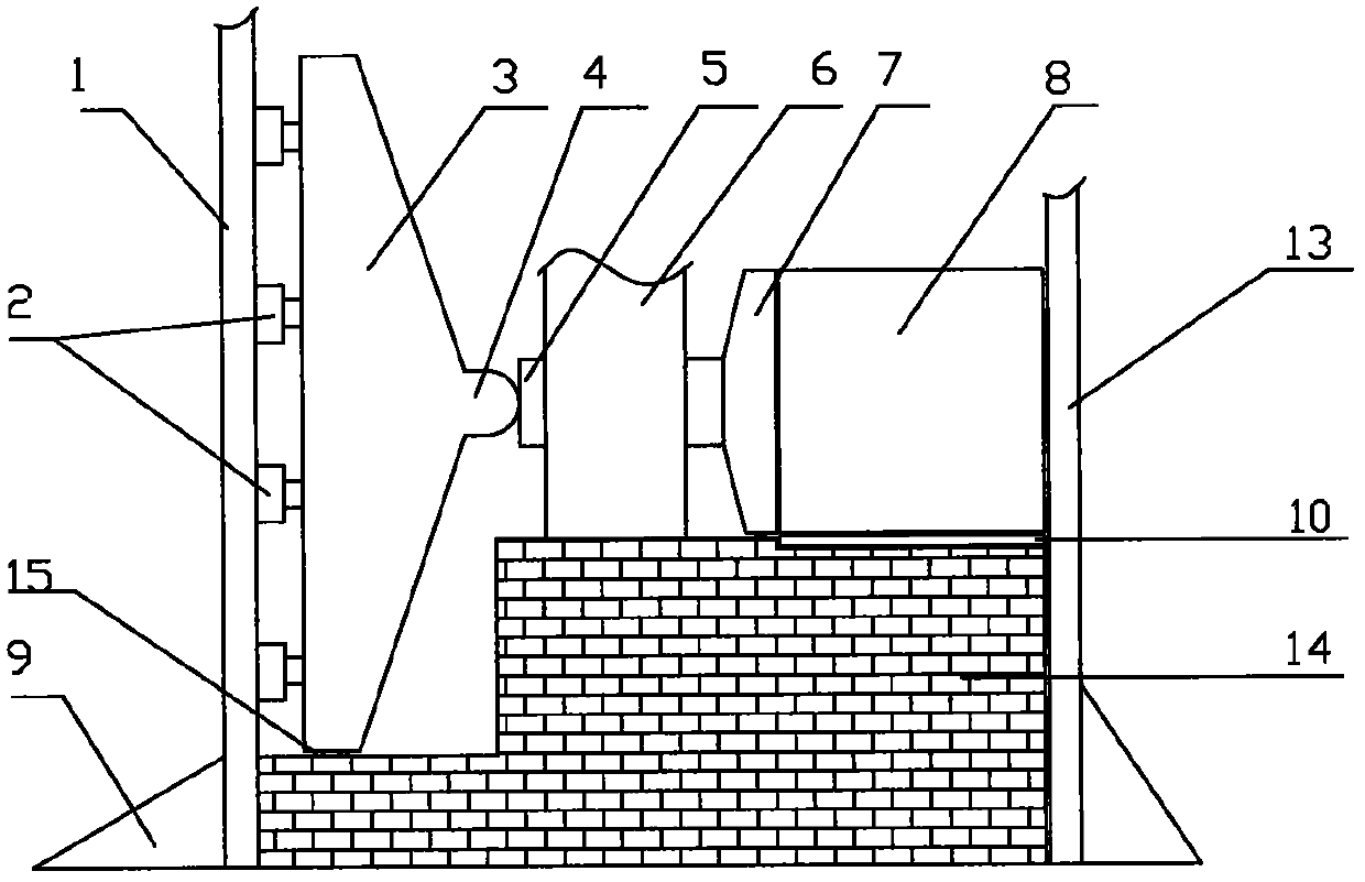 Large-tonnage uniform distribution concentrated loading system