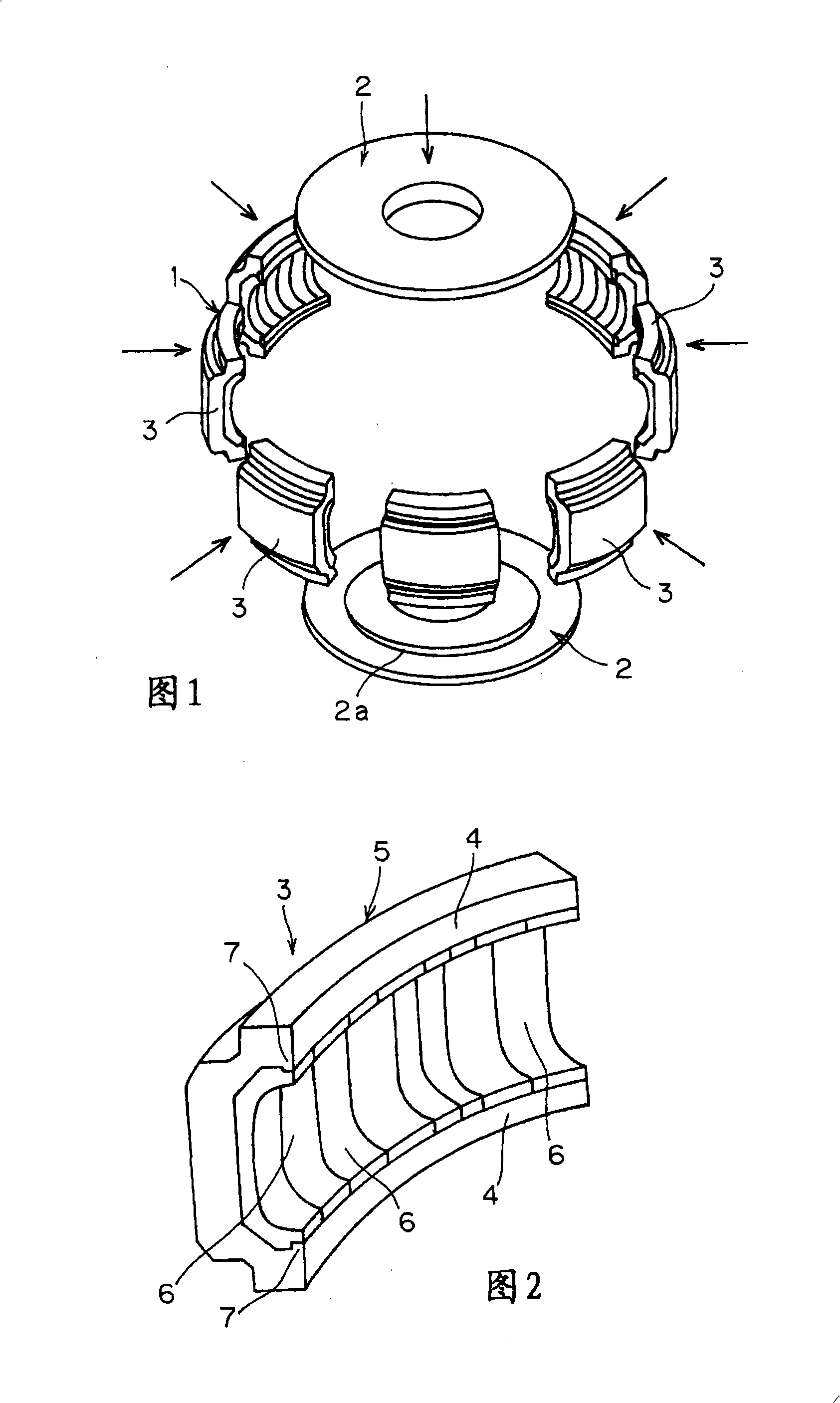 Metal mold for vulcanizing tire treads