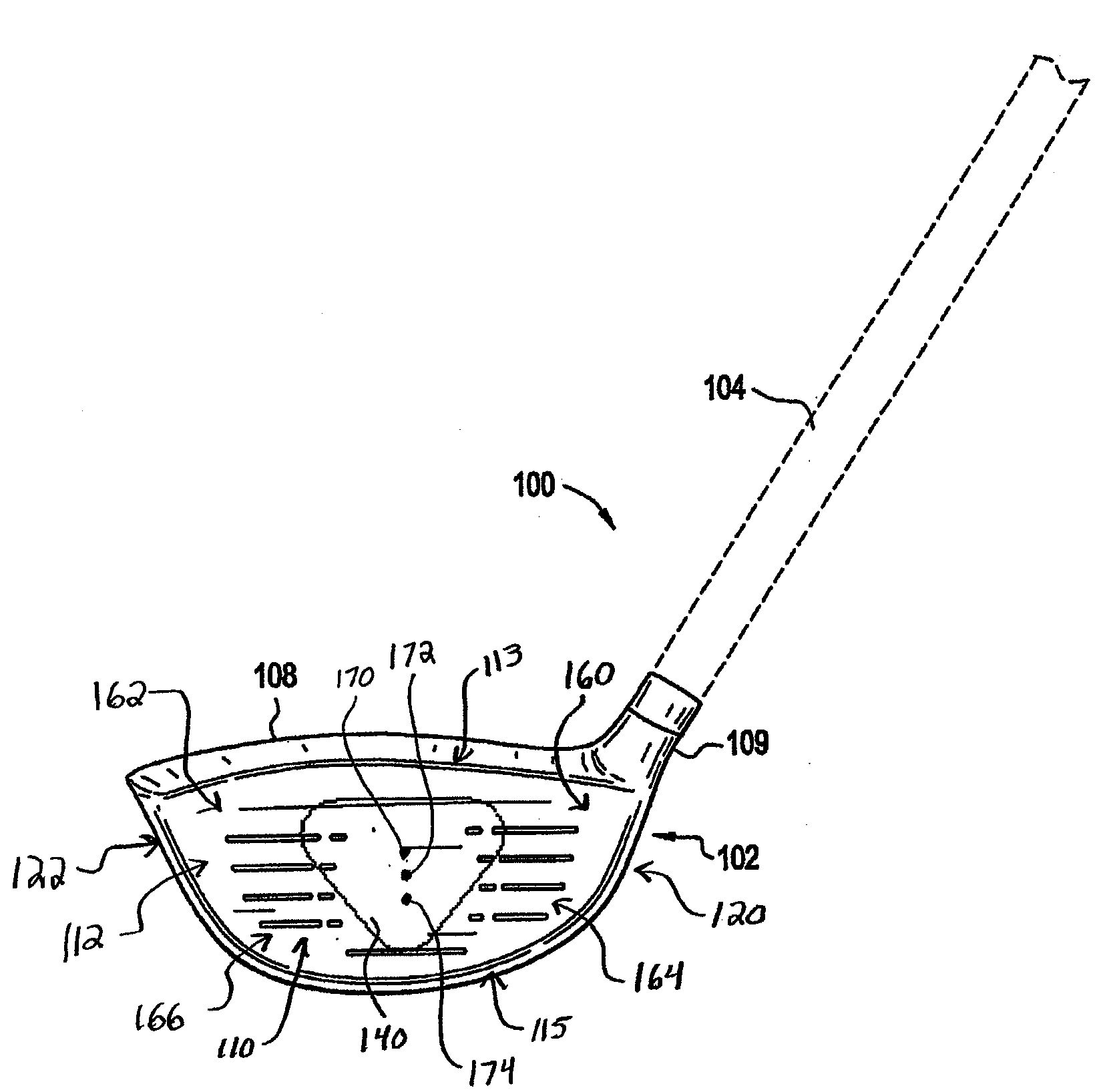 Golf club head or other ball striking device having face insert