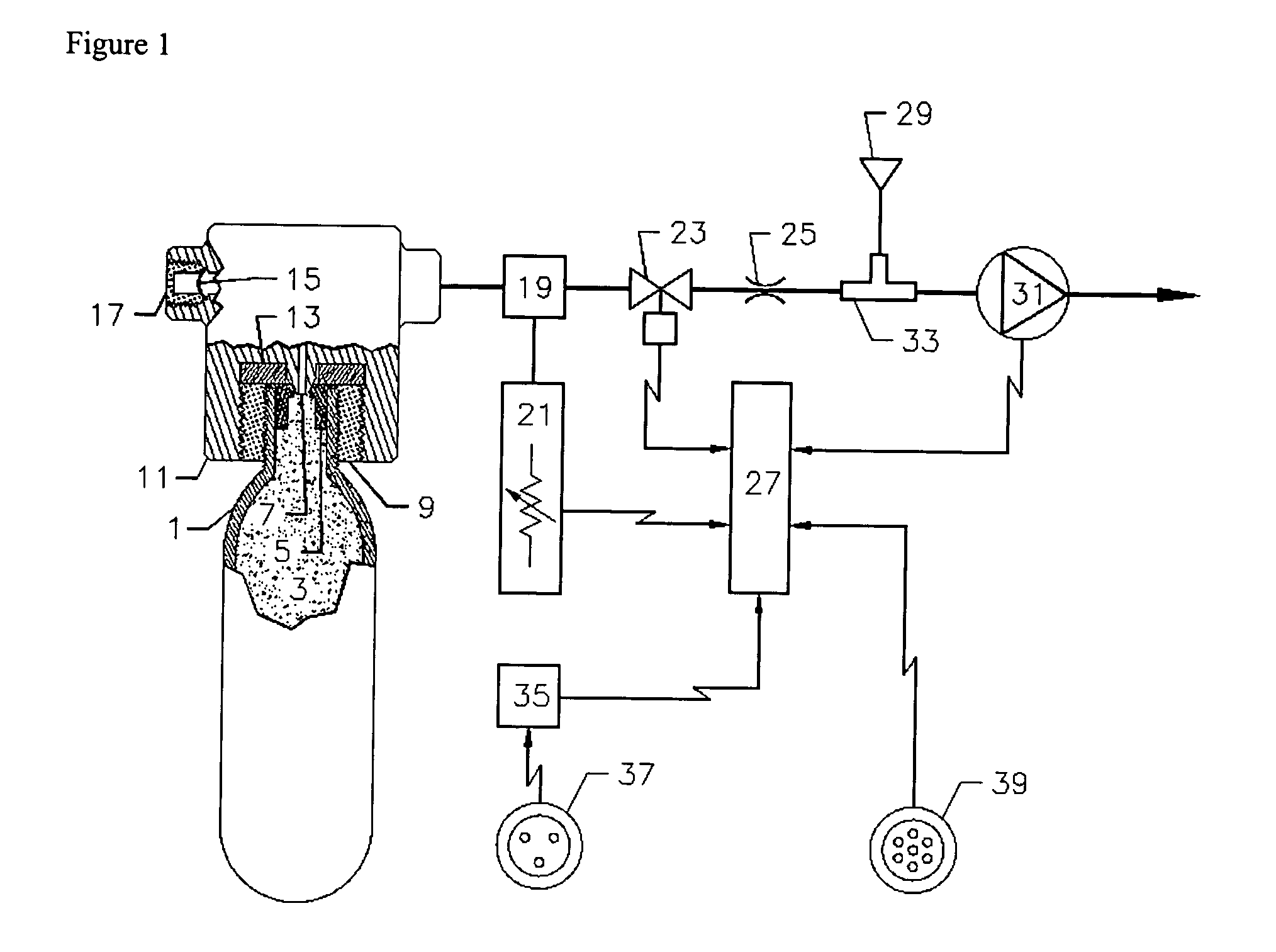 Apparatus and method for generating calibration gas