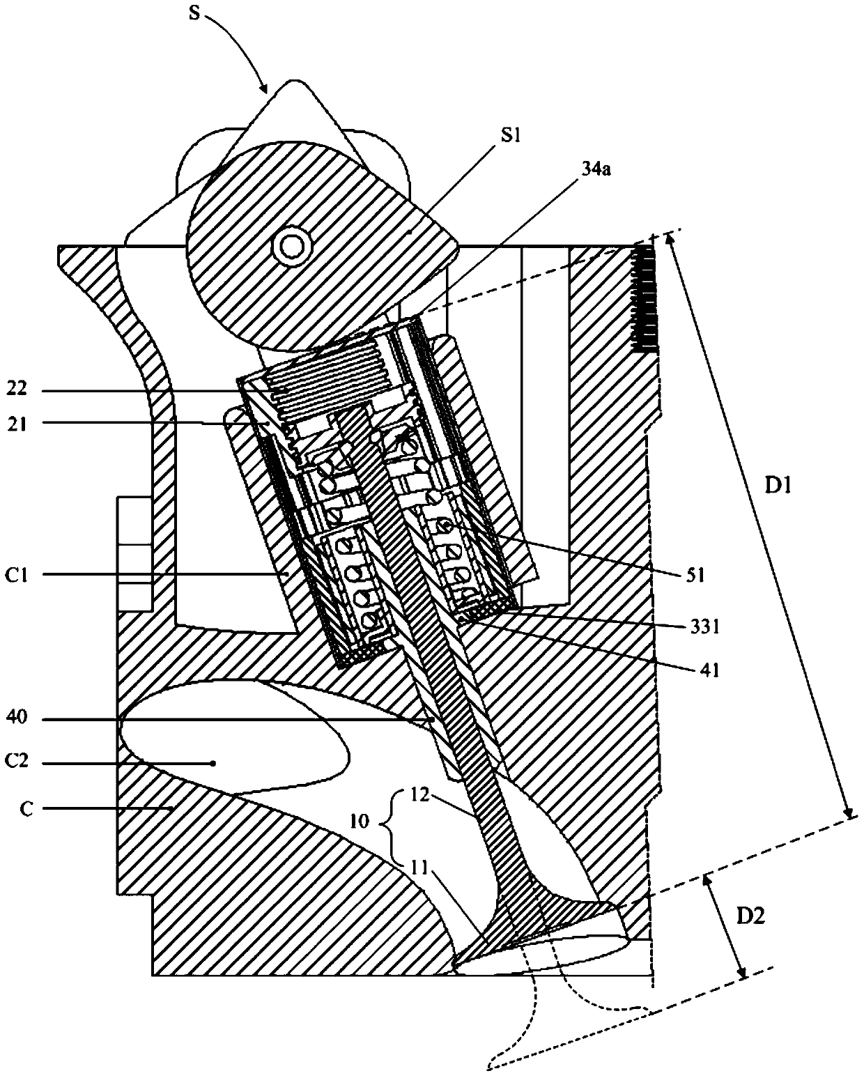 Variable valve lift system, engine and automobile