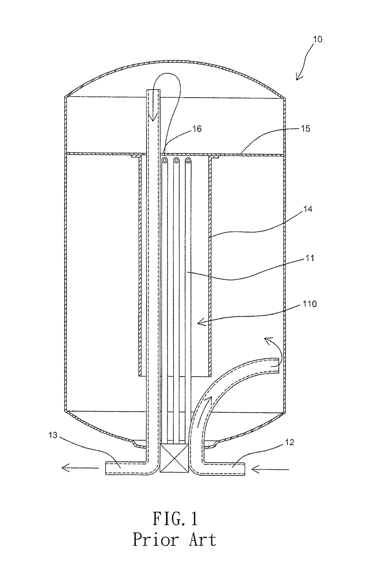 Heating appliance structure