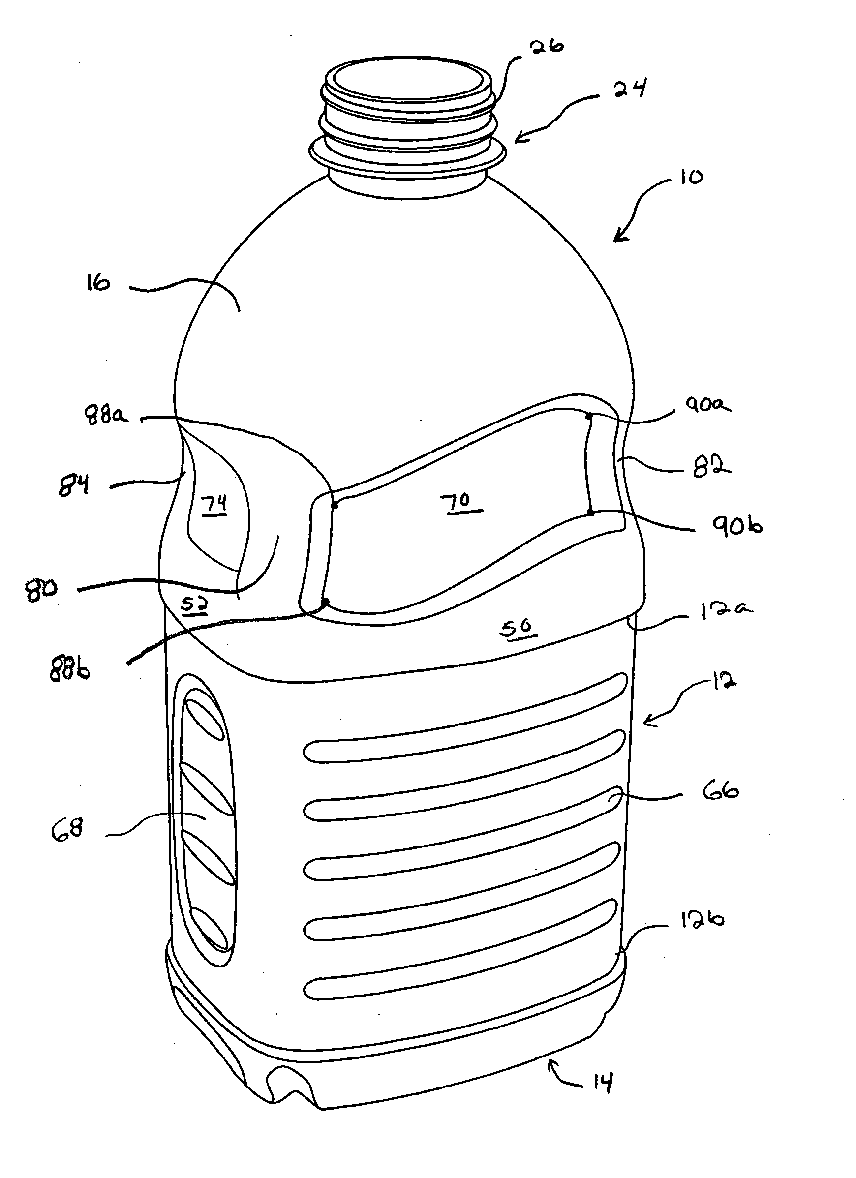 Plastic container