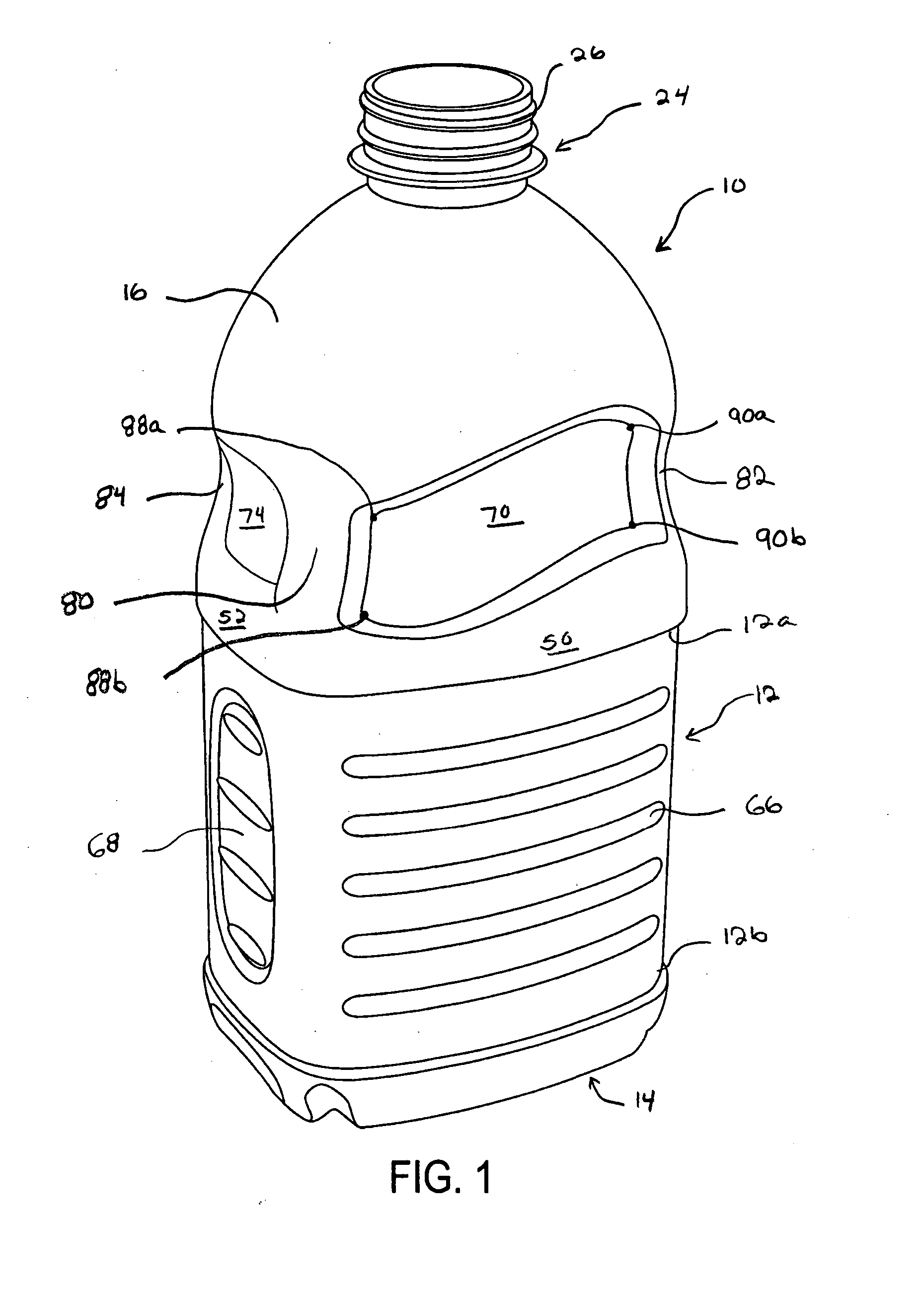 Plastic container