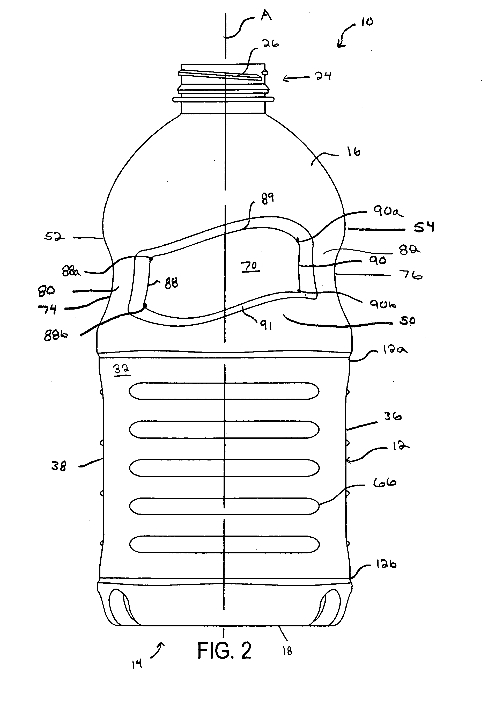 Plastic container