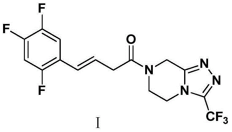 Sitagliptin impurity synthesis method