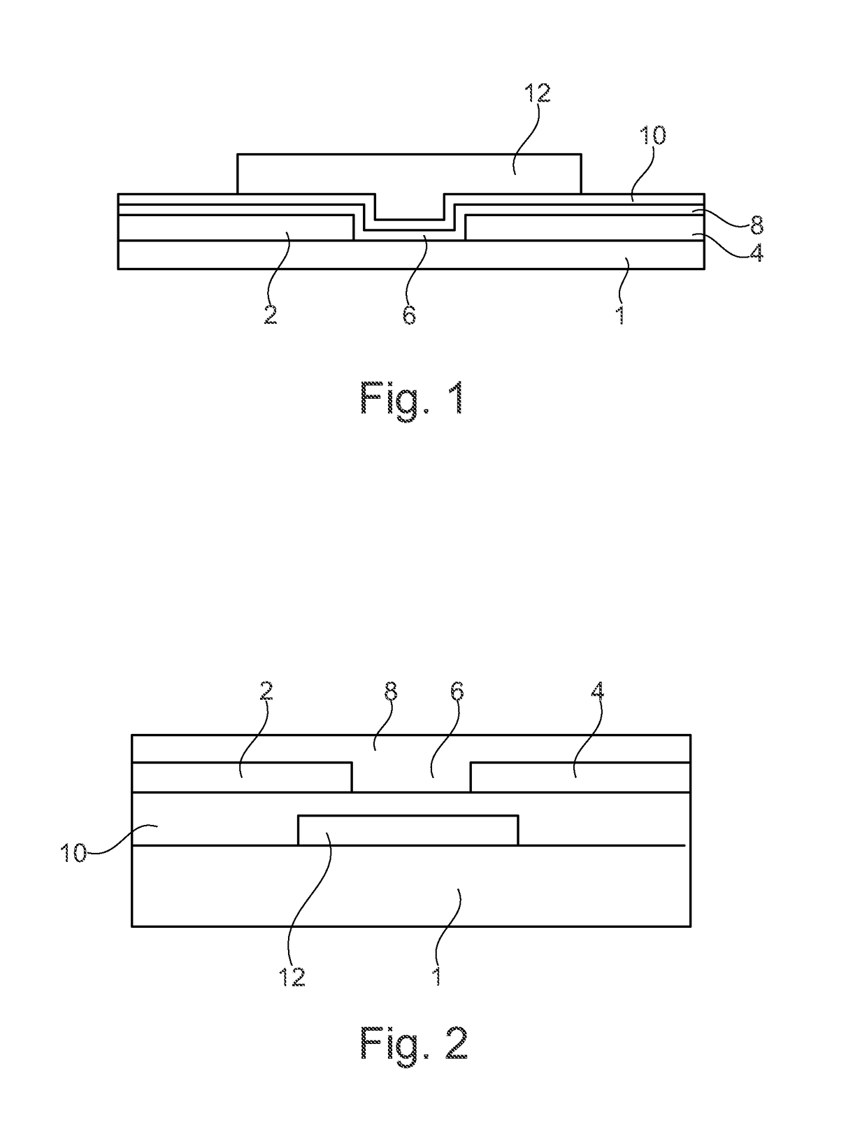 Electrode surface modification layer for electronic devices