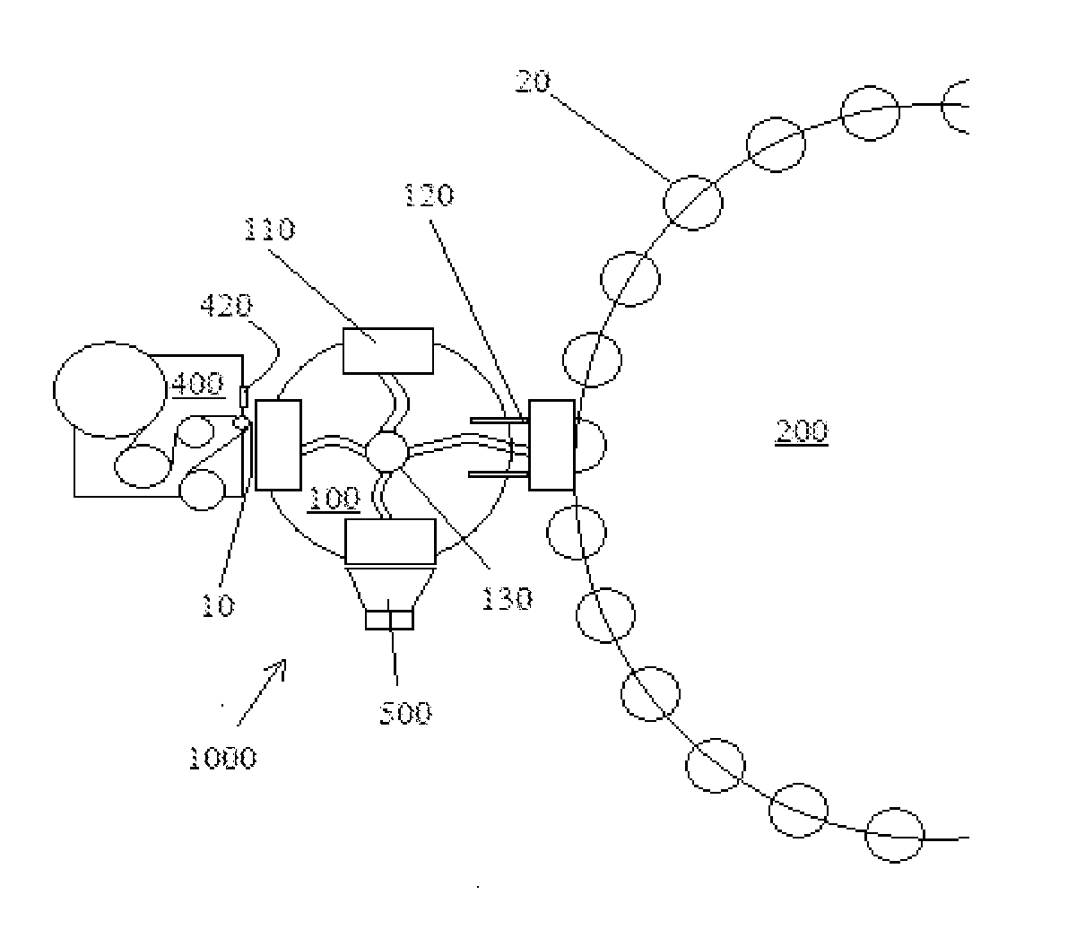 Apparatus and Method for Applying a Label to a Non-ruled Surface