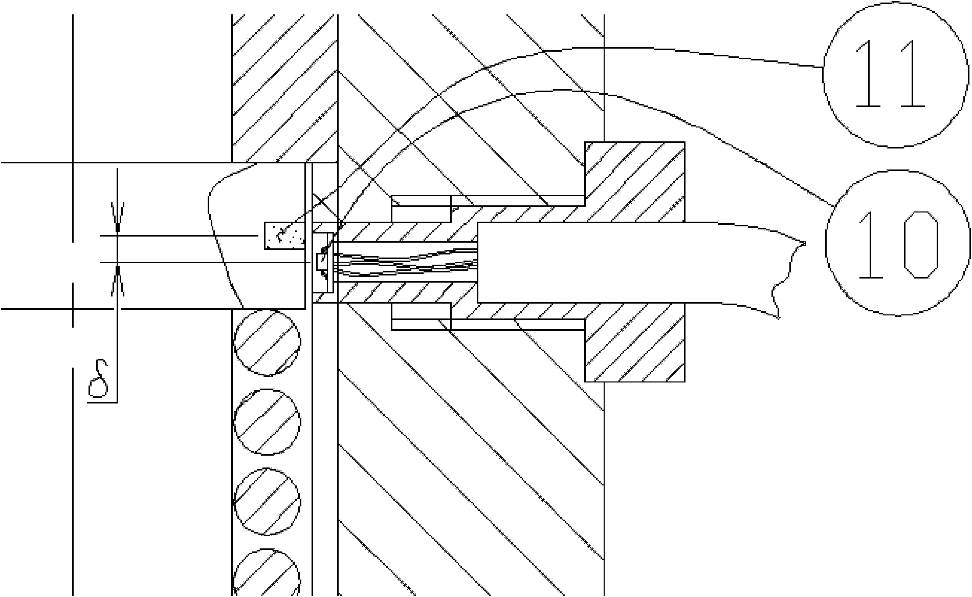 Truck scale sensor for detecting quantity of automobile tires