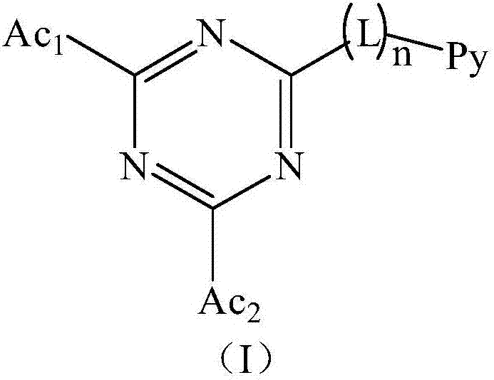 Triazine compound and light-emitting device