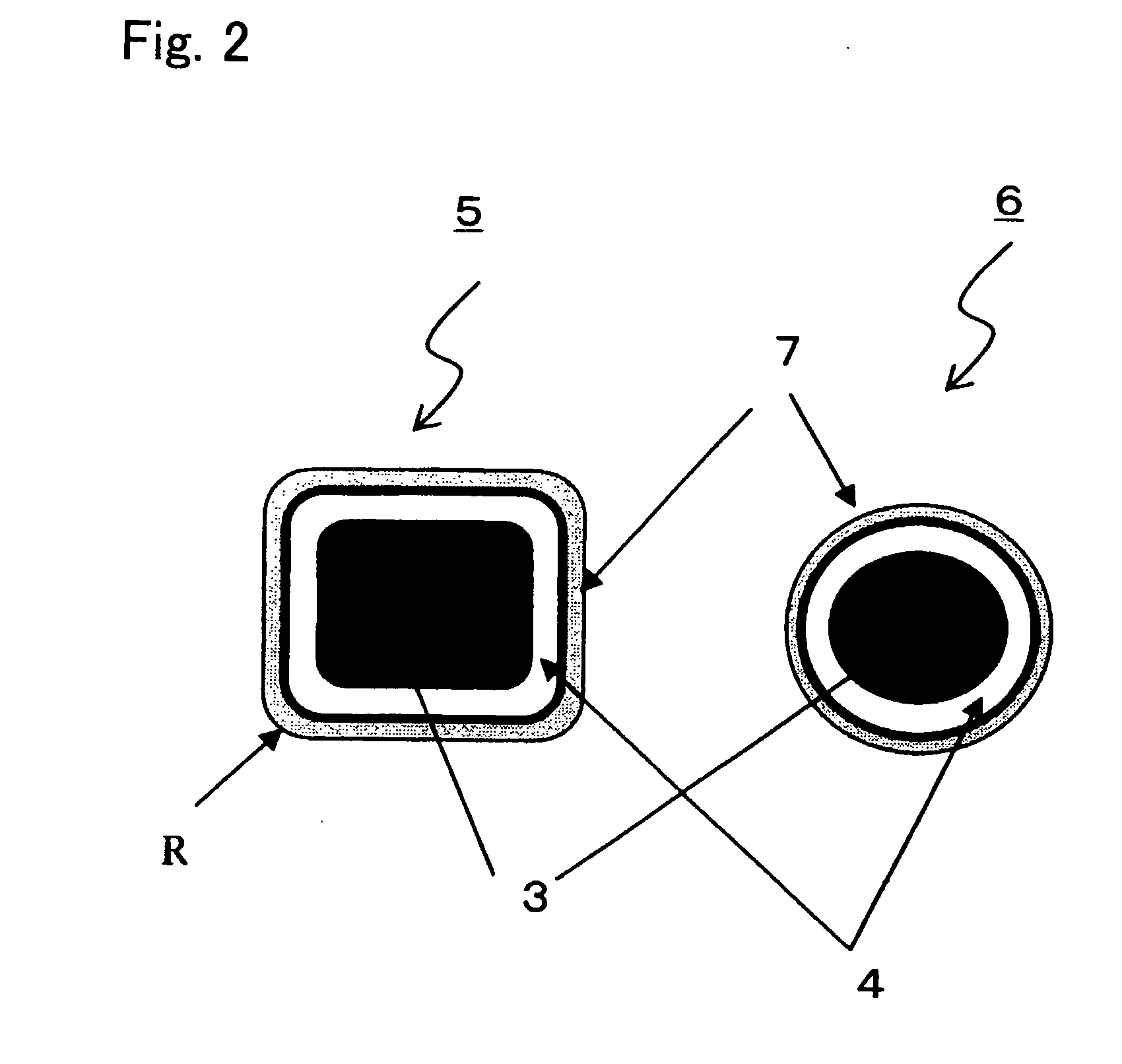 Linear semiconductor substrate, and device, device array and module, using the same
