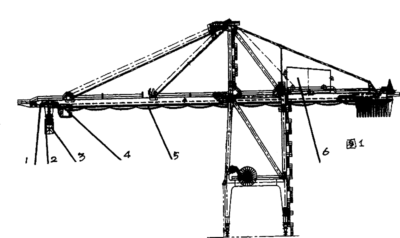 Device and control method for double speed of container bank crane vehicle