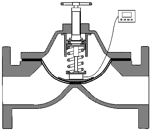 Double-membrane back pressure valve