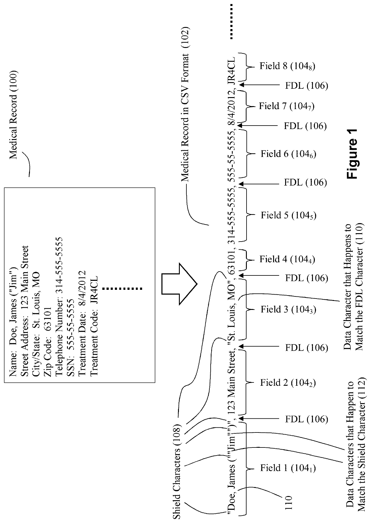 Method and apparatus for accelerated record layout detection