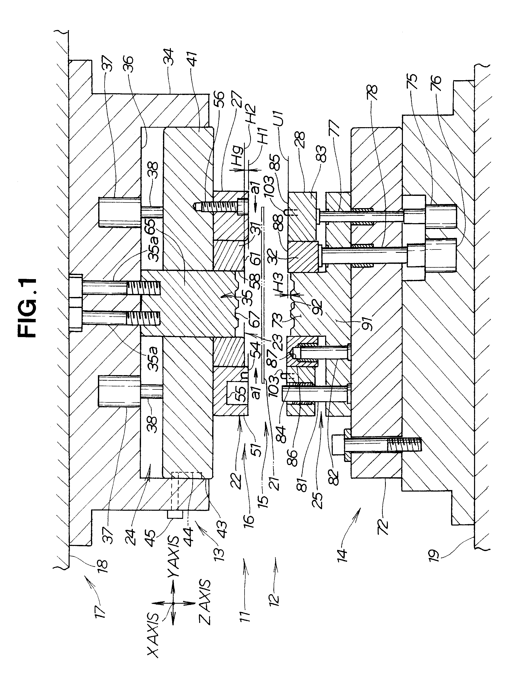 Draw Forming Method and Device
