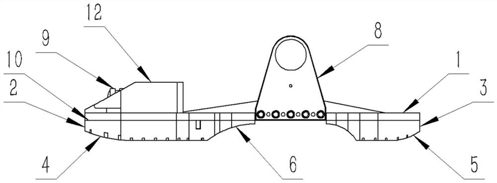 Biped robot bionic foot system with active terrain perception capability