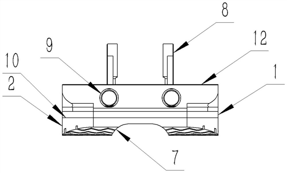 Biped robot bionic foot system with active terrain perception capability