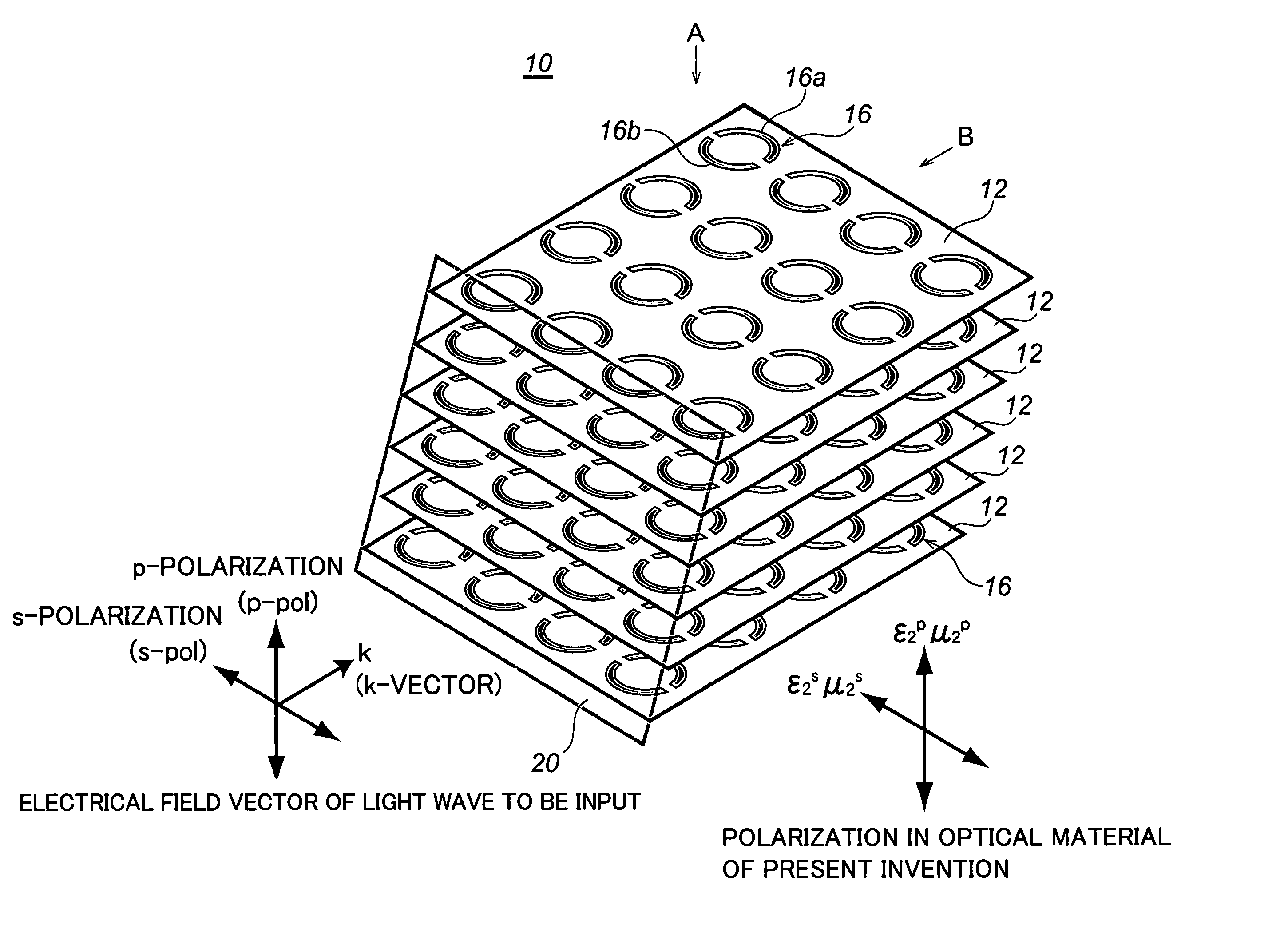 Optical material, optical device fabricated therefrom, and method for fabricating the same