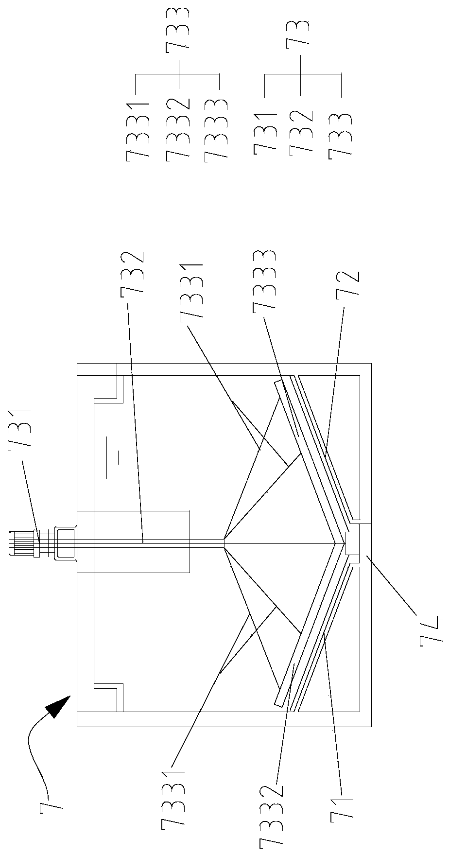 Treatment method of high-concentration peeling liquid wastewater