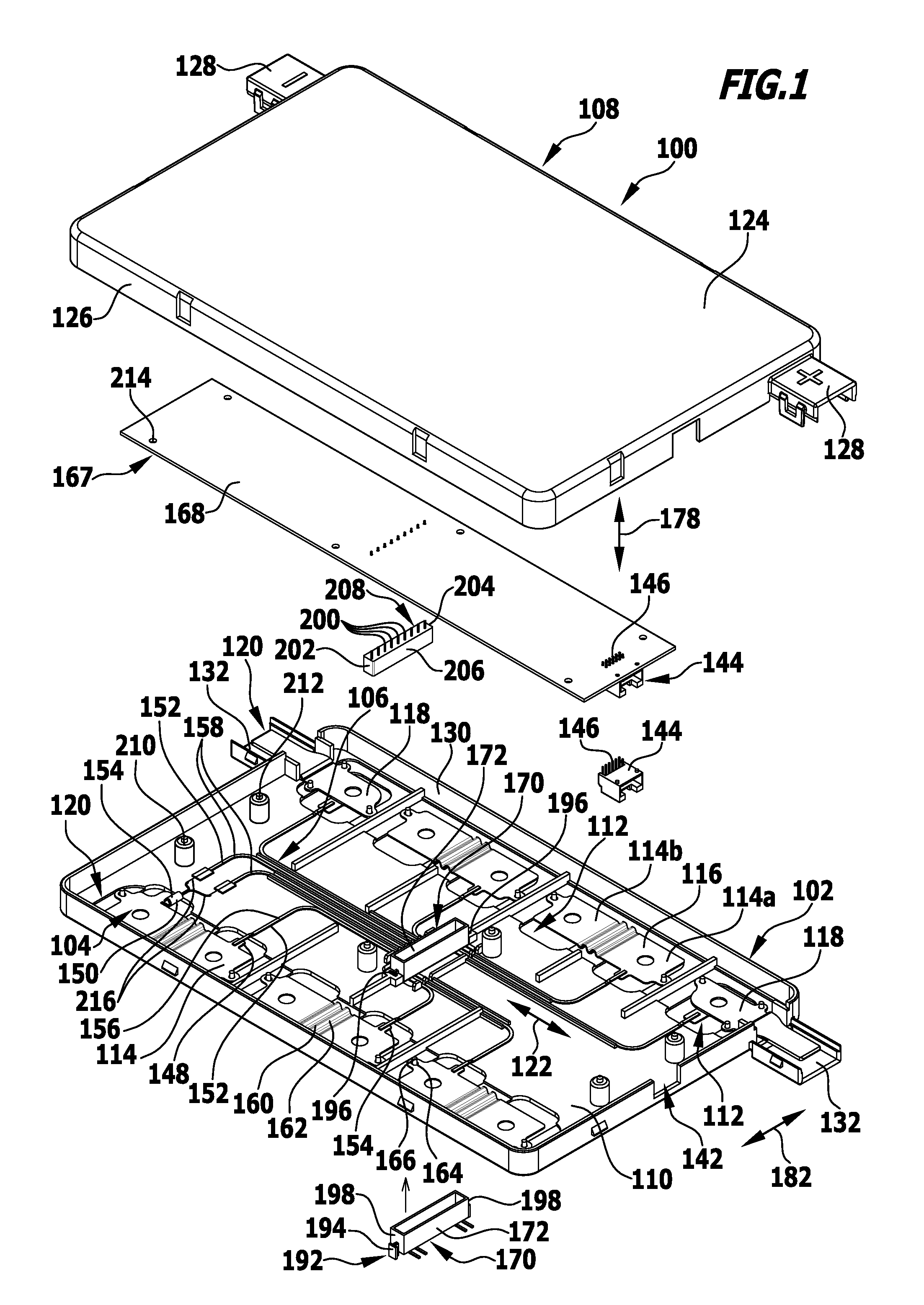 Cell contact-making system for an electrochemical device