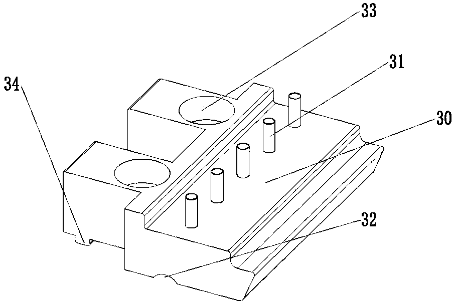 Gas shield dam structure and implementation method thereof