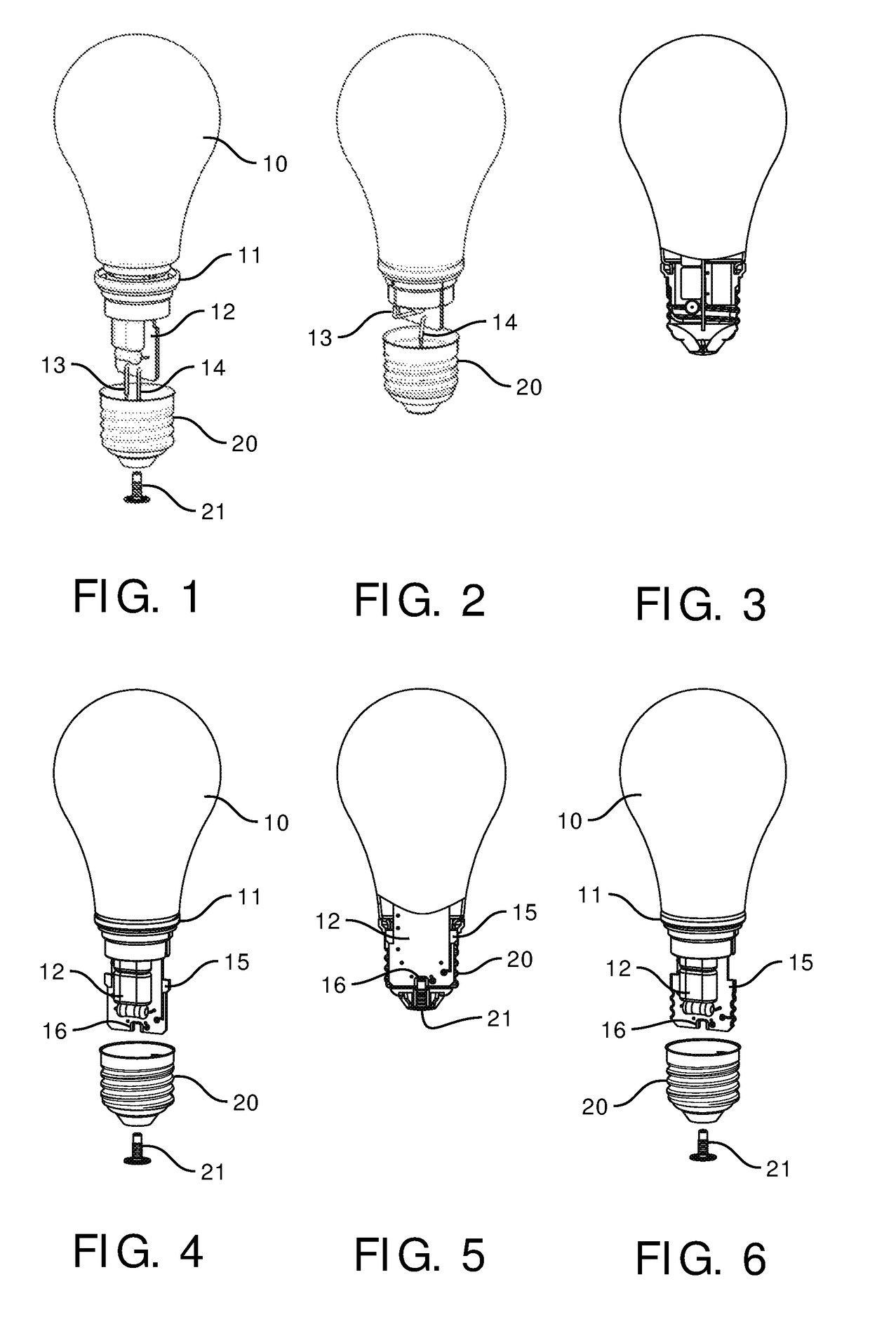 Lamp device, LED lamp and luminaire