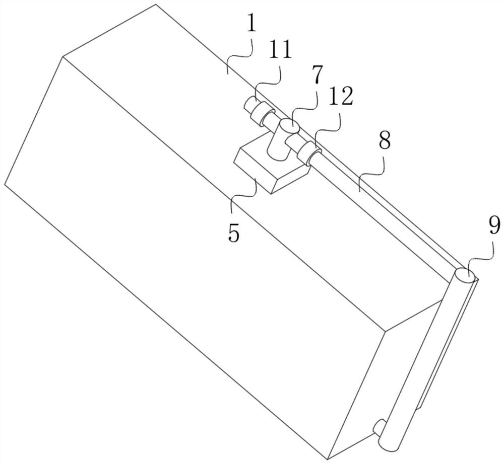 Urban planning ground rainwater seepage simulation device