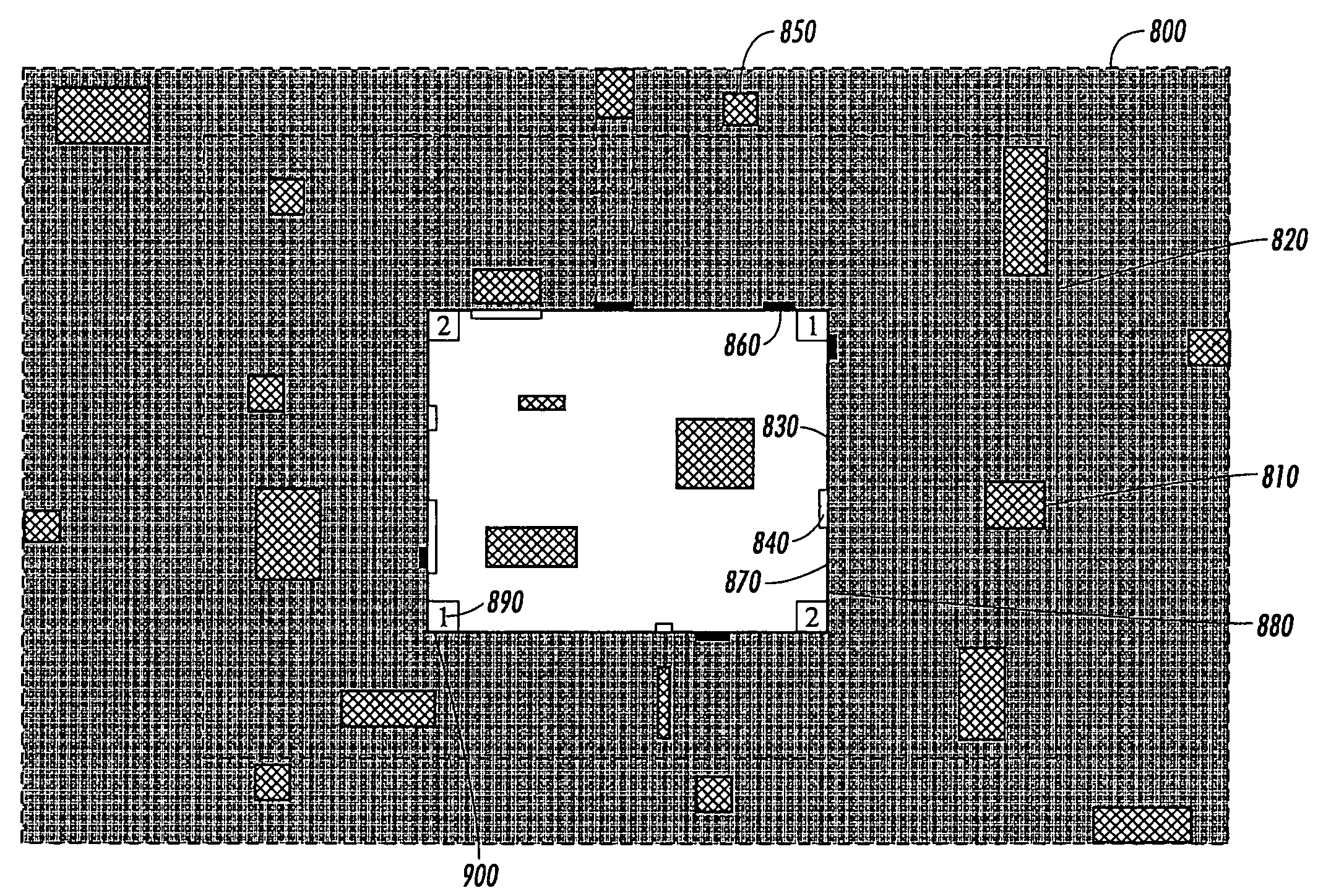 Methods and systems for indicating invisible contents of workspace