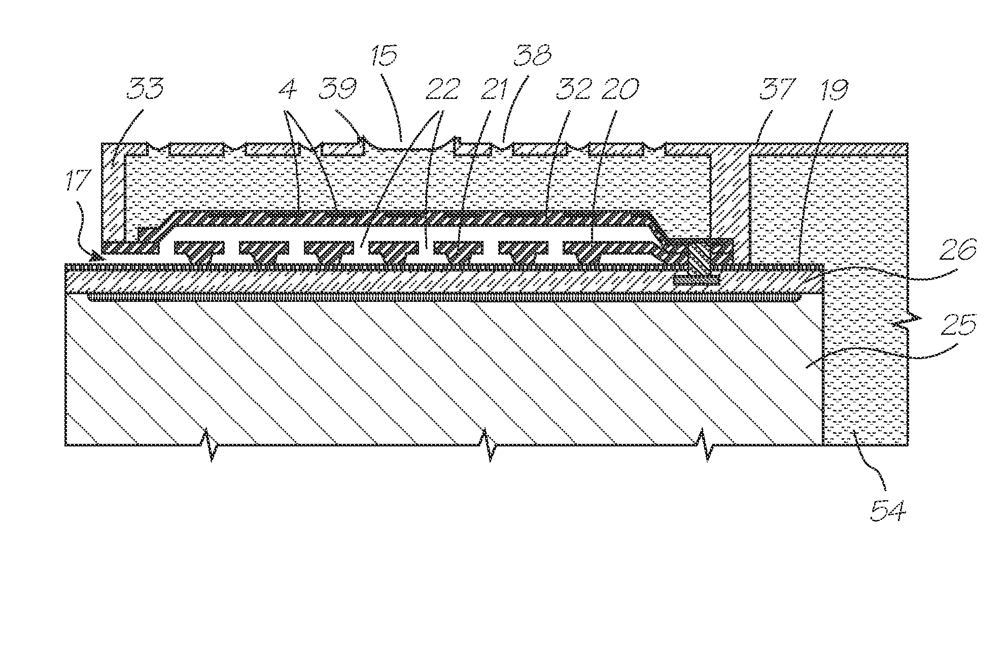 Printhead Integrated Circuit With Actuators Proximate Exterior Surface