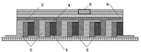 Gallium arsenide-based thermoelectric and photoelectric sensor in self-powered radio frequency receiving and transmitting assembly