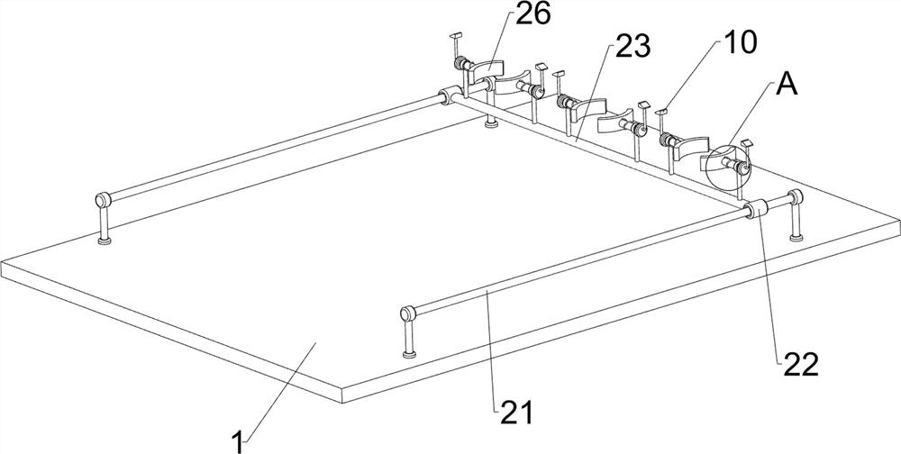 Auxiliary placing device for cupping jar for health care